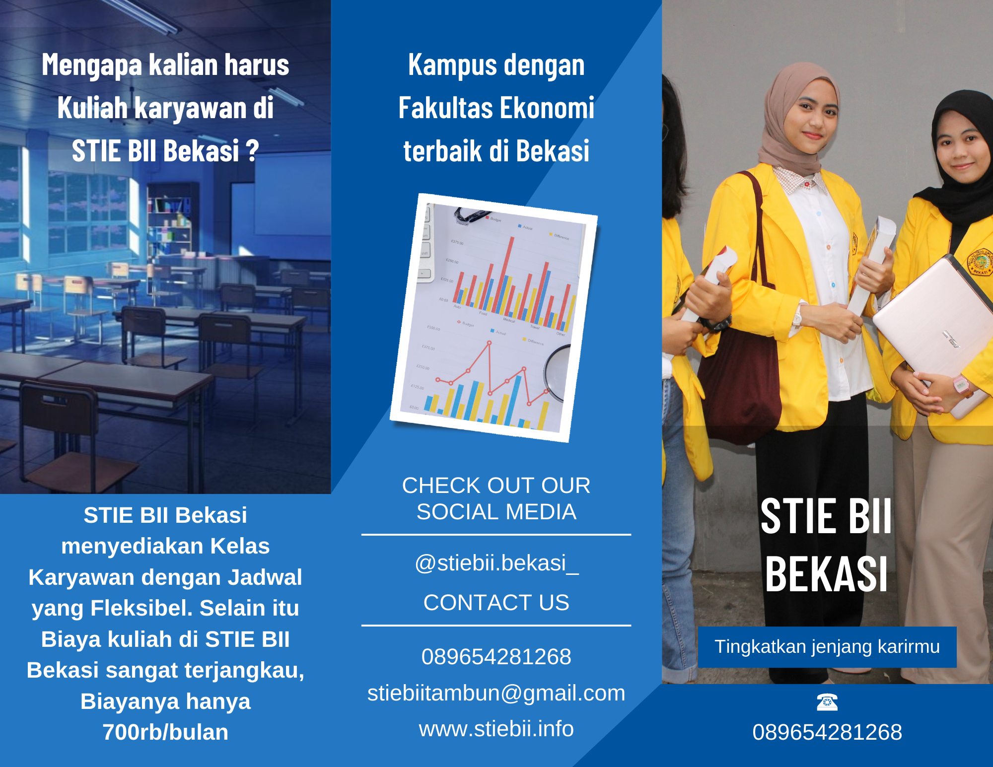 Kampus Kelas Karyawan dengan Fakultas Ekonomi terbaik di Bekasi
