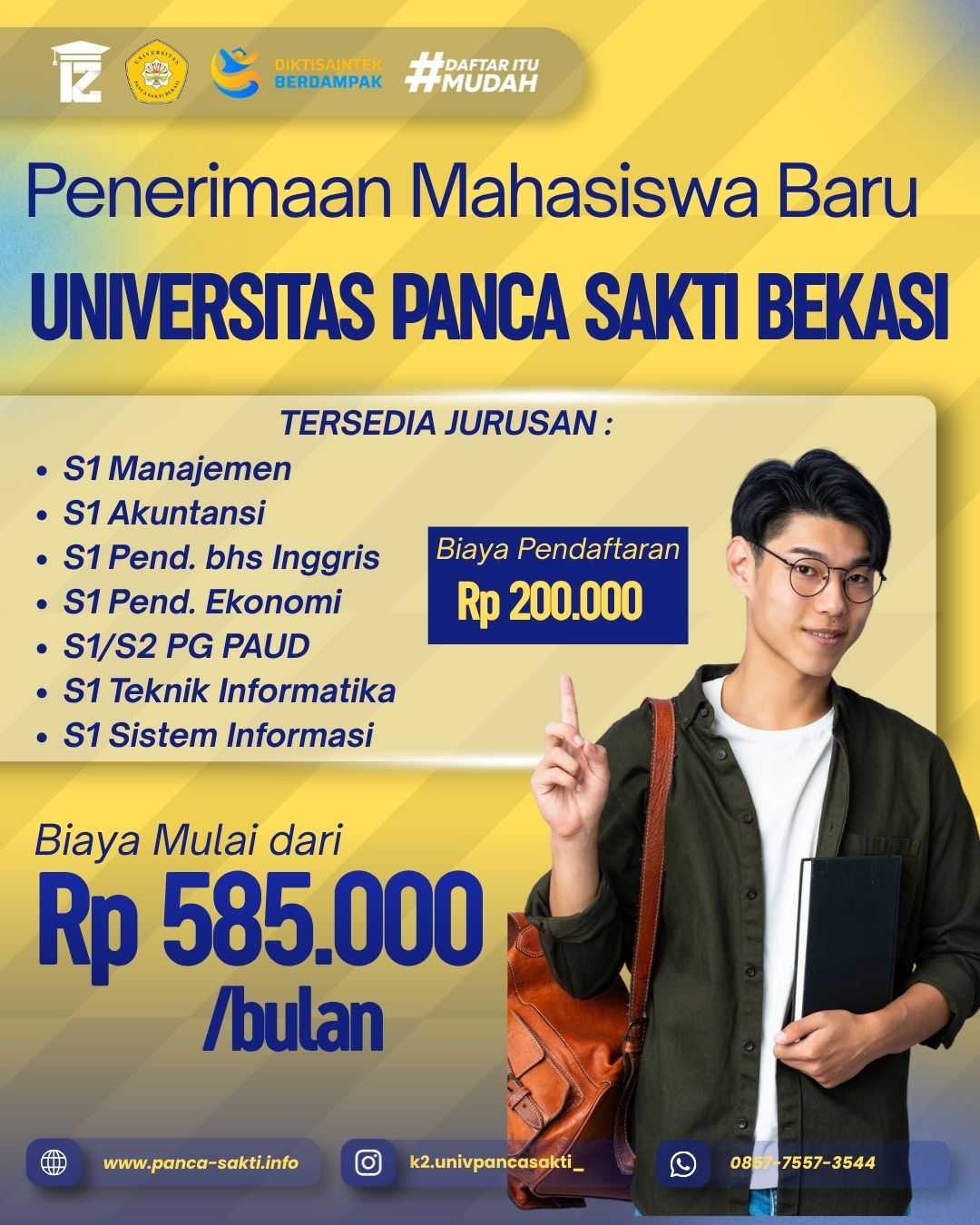 Wujudkan Impian Kuliah di Univeristas Panca Sakti Bekasi dengan Biaya Terjangkau