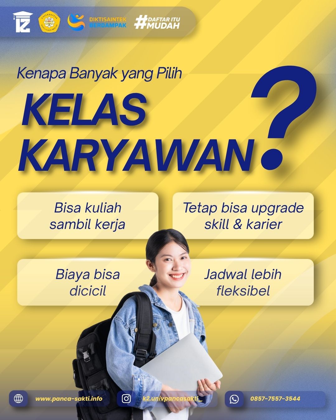 Kenapa Pilih Kelas Karyawan di Universitas Panca Sakti Bekasi