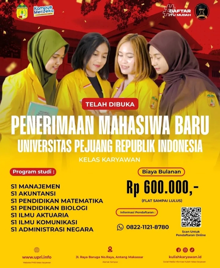 Solusi Cepat Kuliah di Universitas Pejuang RI