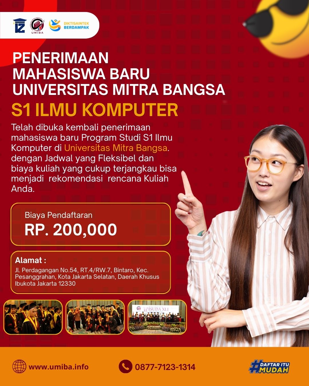 Kuliah S1 Ilmu Komputer Di Bintaro Jakarta Selatan Dengan Biaya Terjangkau Di Umiba Bintaro
