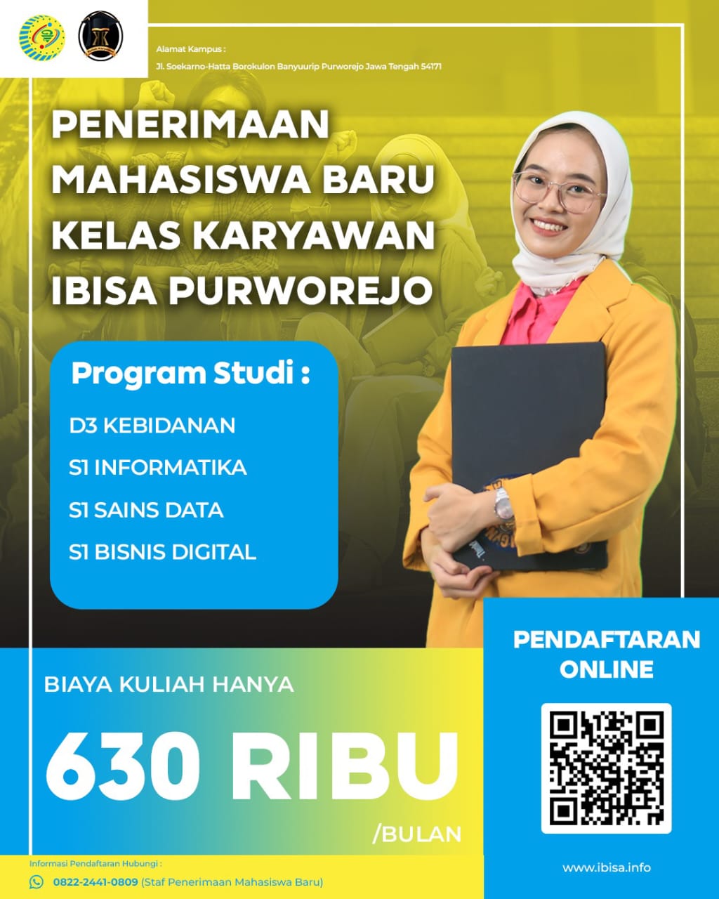 Cek Info PMB IBISA Periode 2025 di Kuliahkaryawan.net