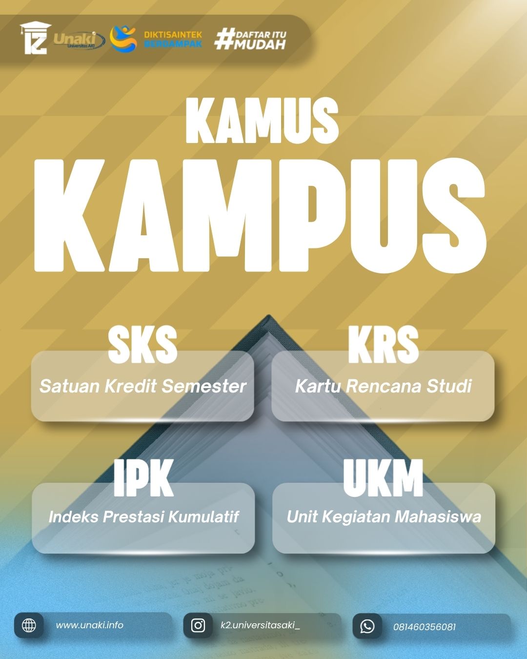 Kerja sambil kuliah Pilih Universitas AKI