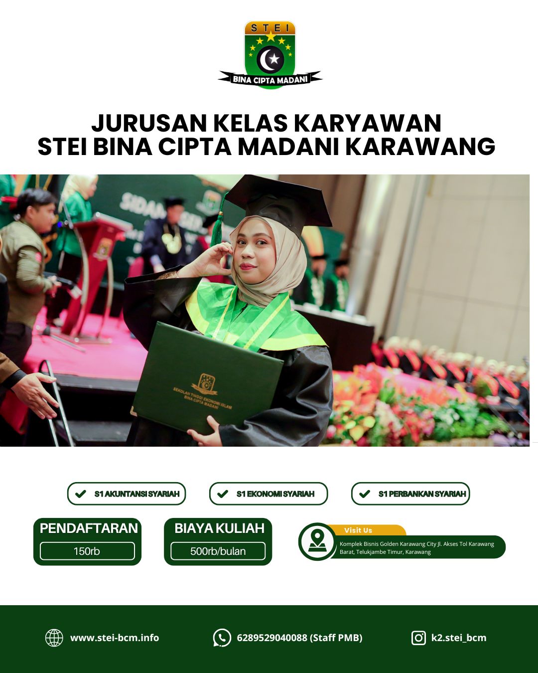Jurusan Kelas Karyawan  STEI Bina Cipta Madani Karawang 