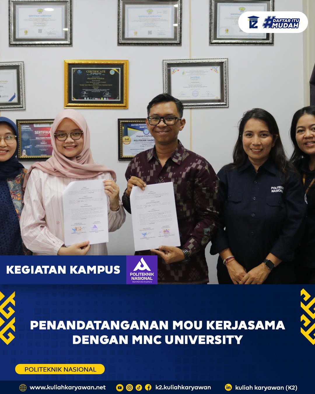 Politeknik Nasional x MNC University