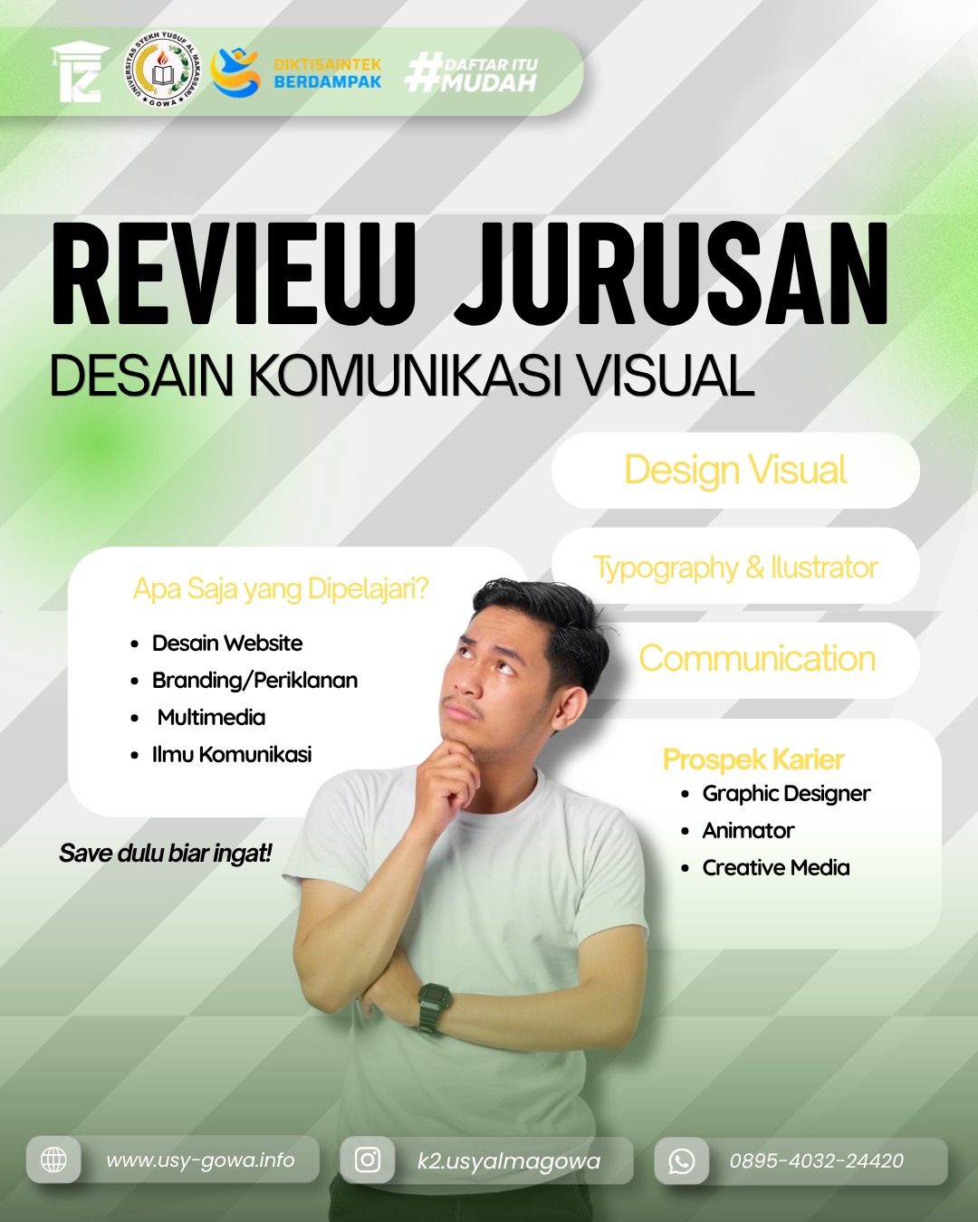 Review Jurusan S1 Desain Komunikasi Visual Universitas Syekh Yusuf Al Makassari
