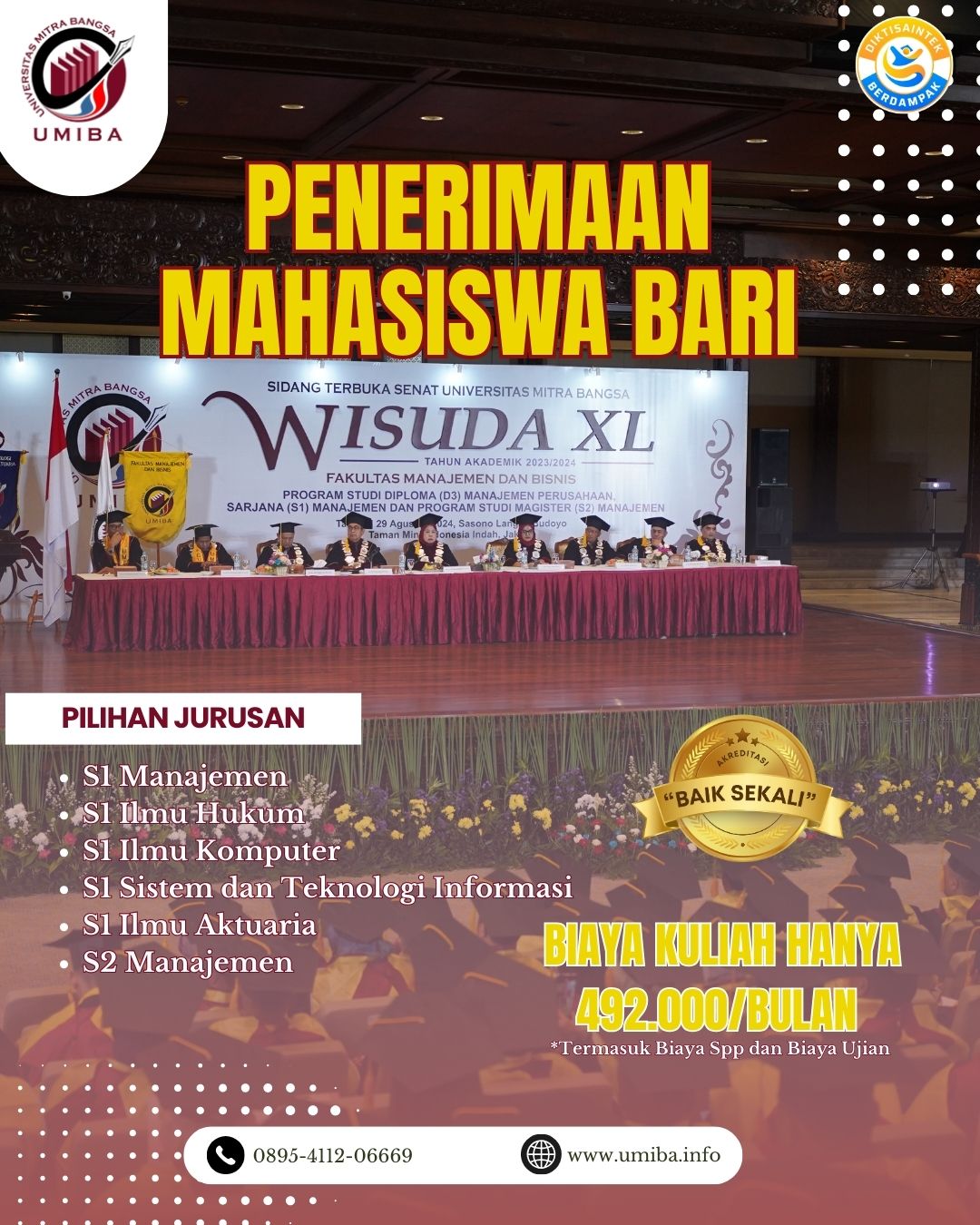 Biaya Kuliah S1 Ilmu Komputer Kampus Jakarta Selatan