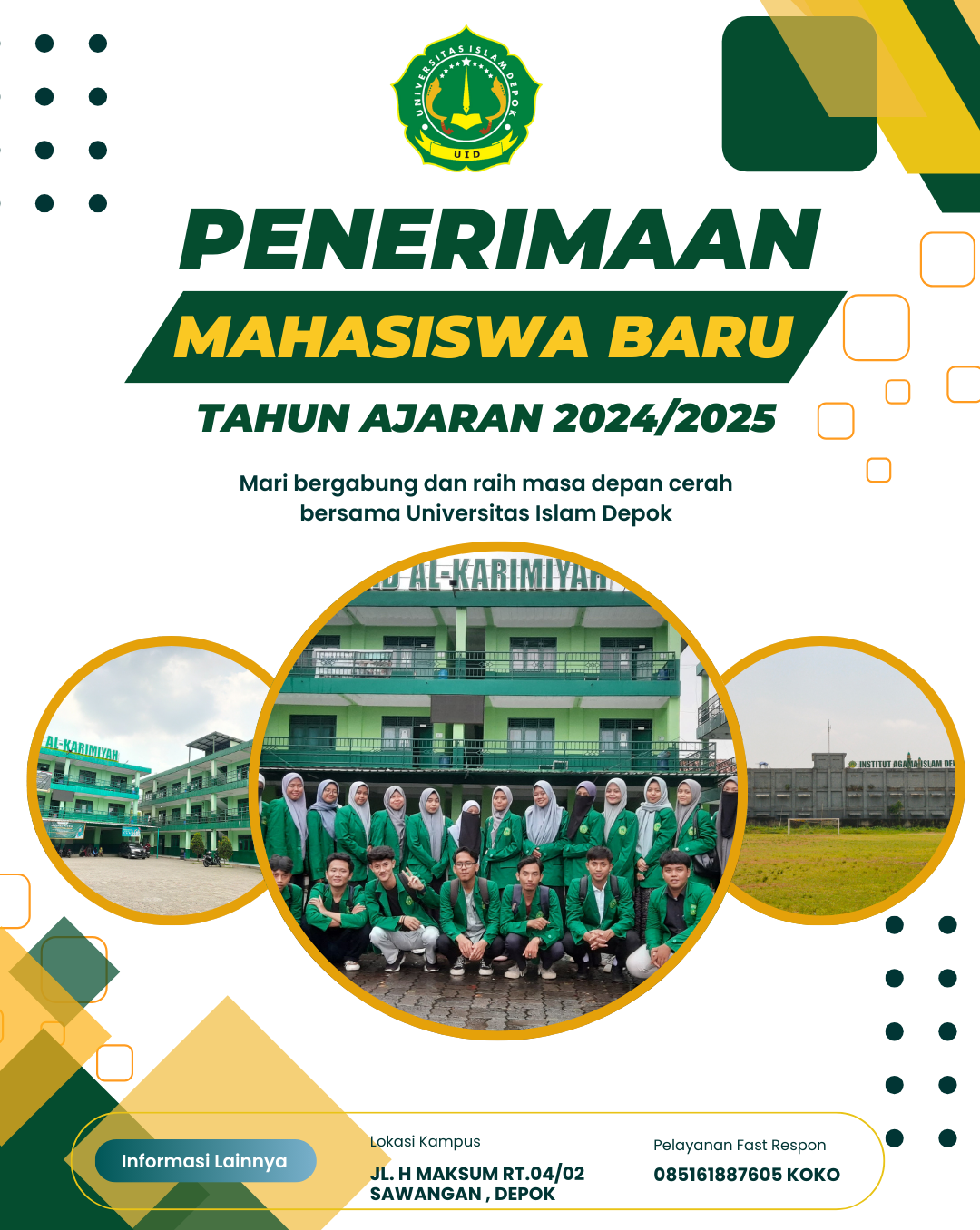 Kurikulum Mata Kuliah Kelas Karyawan Kampus K2 Universitas Islam Depok