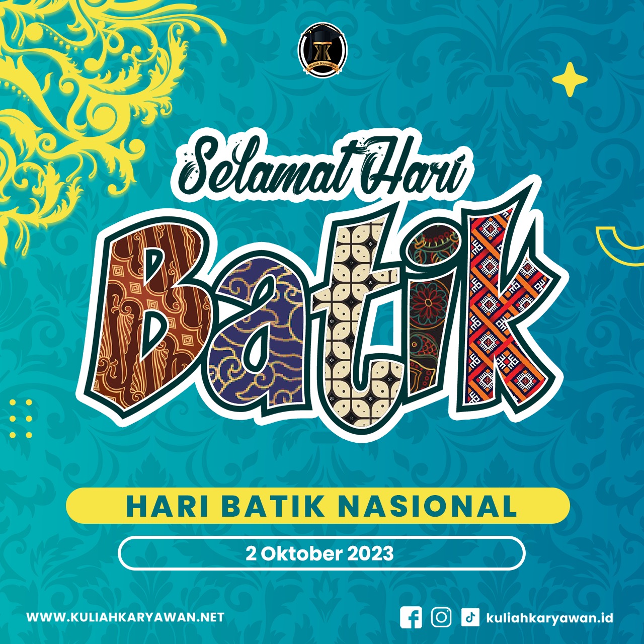 Memperingati Hari Batik Nasional STEMBI Bandung