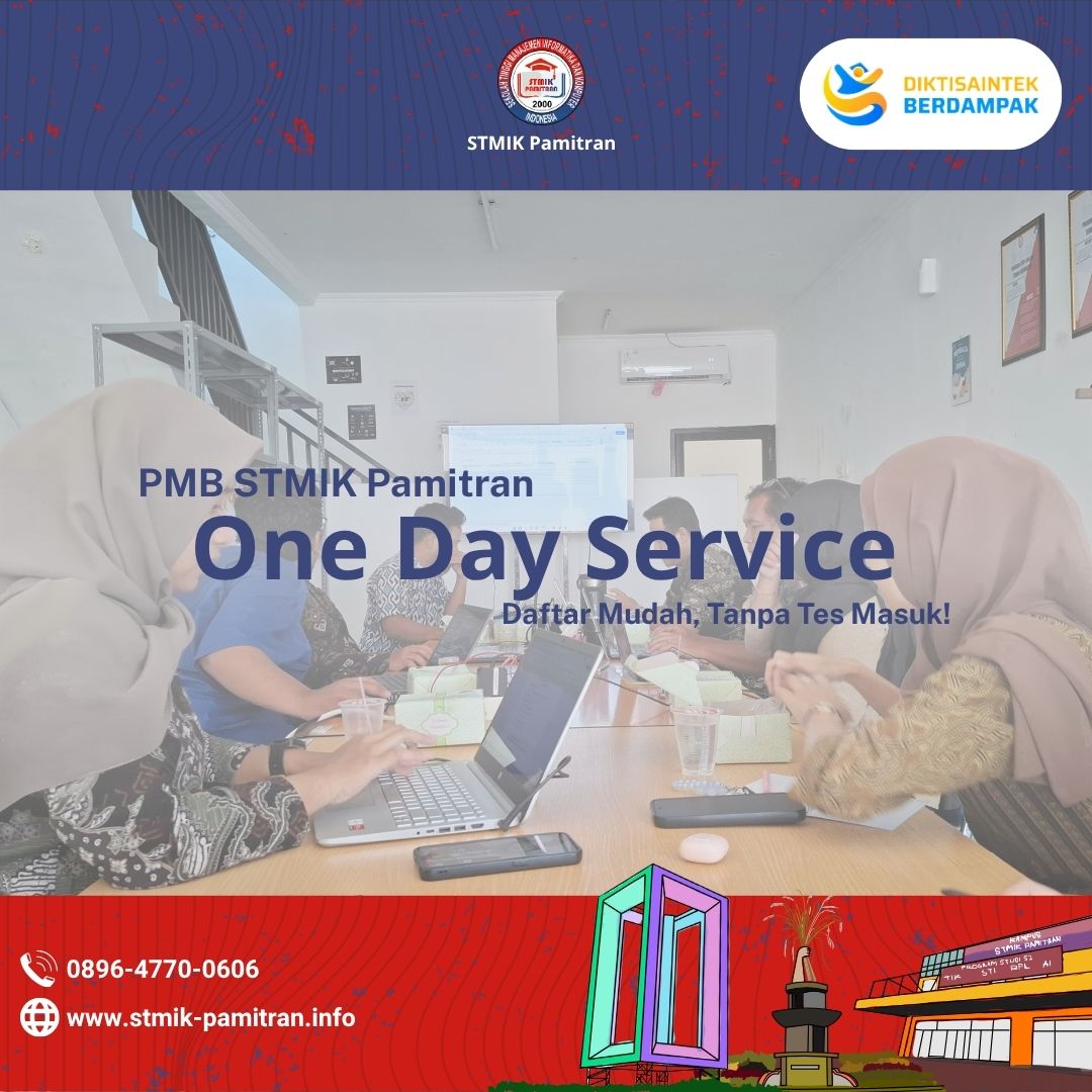 Pendaftaran One Day Service di STMIK Pamitran
