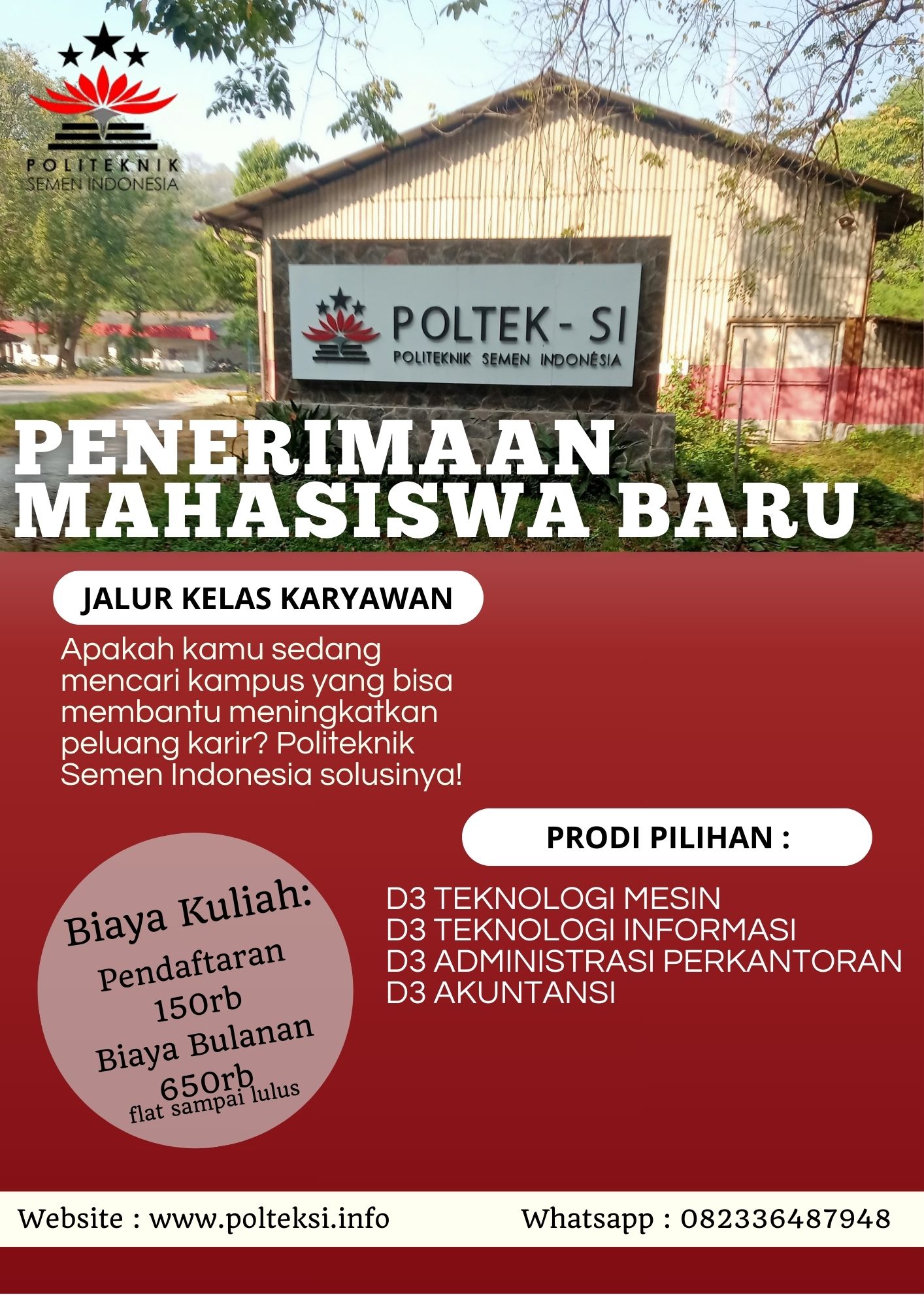 Gaji Bulanan Tetap Aman Kuliah Kelas Karyawan di Polteksi
