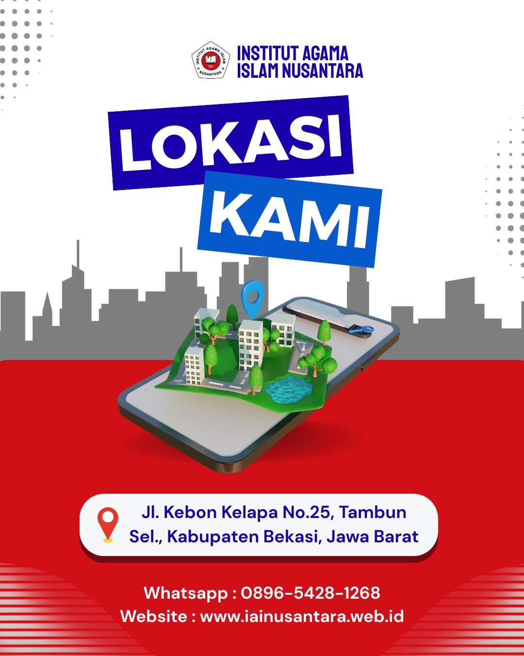 Lokasi Kampus Institut Agama Islam Nusantara Kelas Karyawan