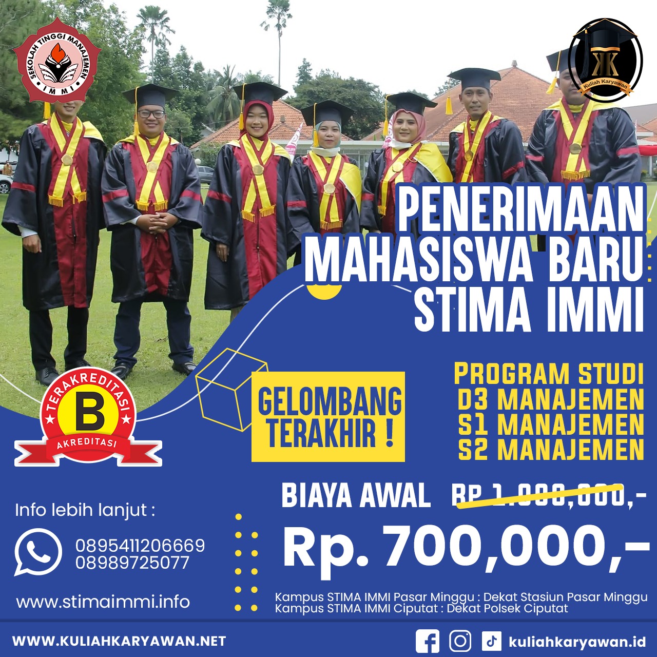 Penerimaan Mahasiswa Pindahan Wilayah Pamulang