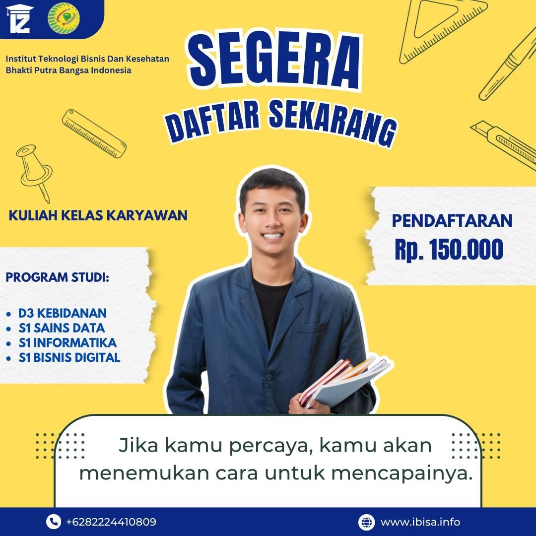 Kuliah Fleksibel Biaya Terjangkau Kelas Karyawan IBISA Purworejo