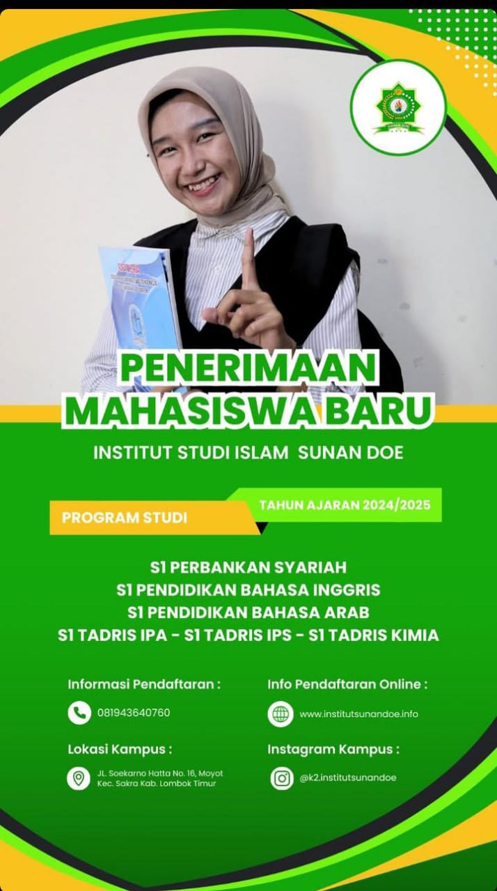 Kuliah Kelas Karyawan dengan Jadwal Fleksibel di K2 Institut Studi Islam Sunan Doe