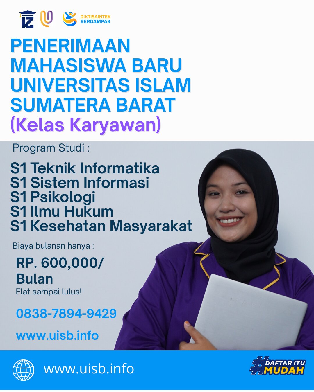 Kuliah Weekend di Universitas Islam Sumatera Barat UISB Padang