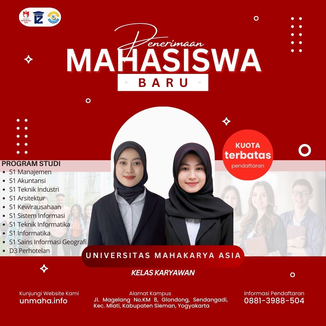 Langkah Mudah Mendaftar Kuliah Karyawan (K2) di Universitas Mahakarya Asia Yogyakarta