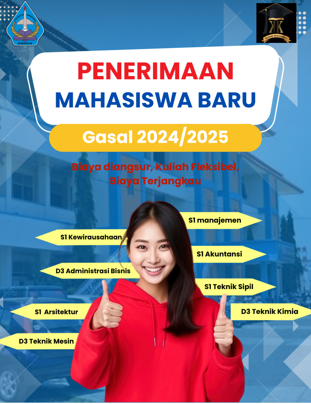 Penerimaan Mahasiswa Baru Universitas Pandanaran