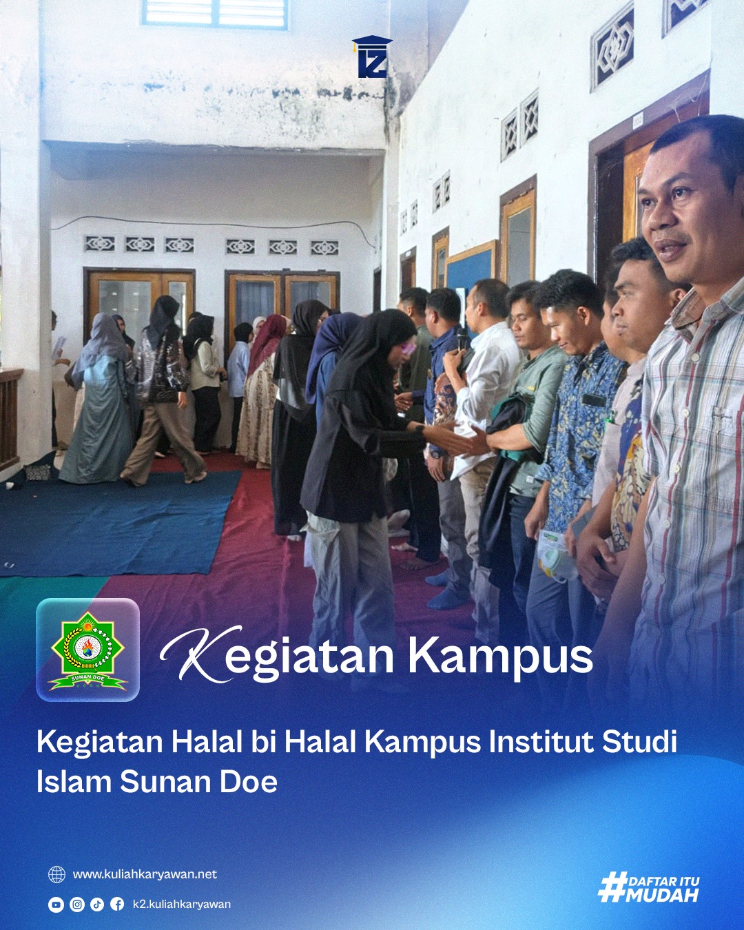 Halal bi Halal Civitas Akademika Institut Studi Islam Sunan Doe