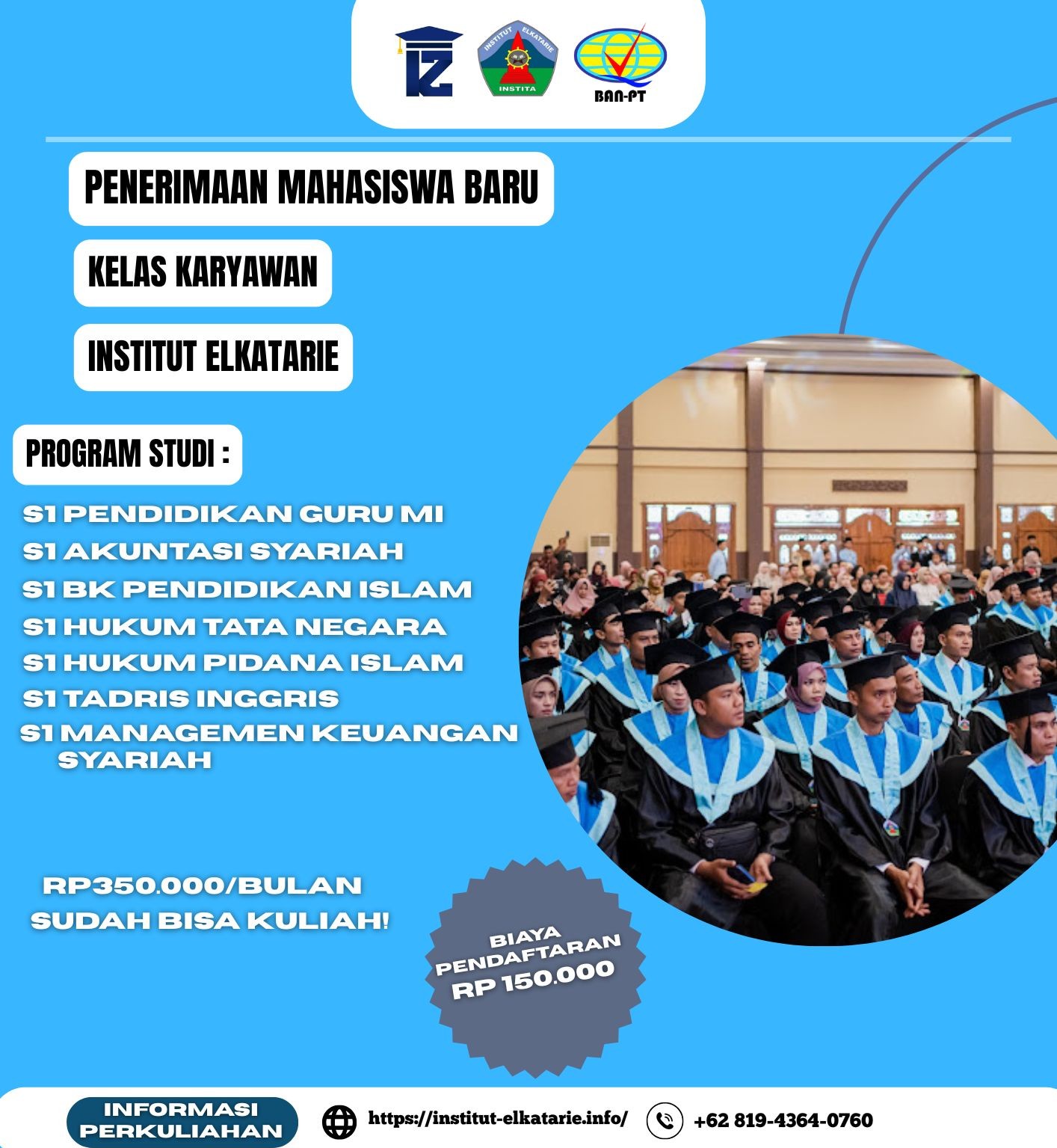Jurusan Kuliah di Kampus Institut ElKatarie