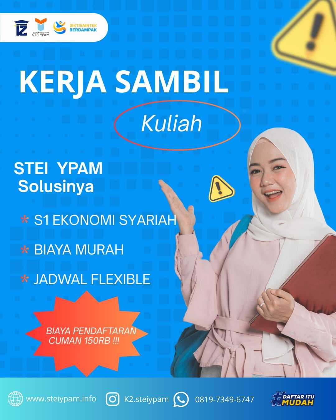Kuliah Sambil Kerja di STEI YPAM 