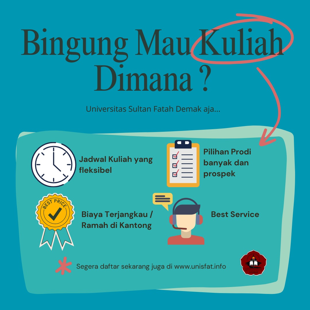 Coming Soon Perkuliahan Semester Genap di Unisfat Demak 