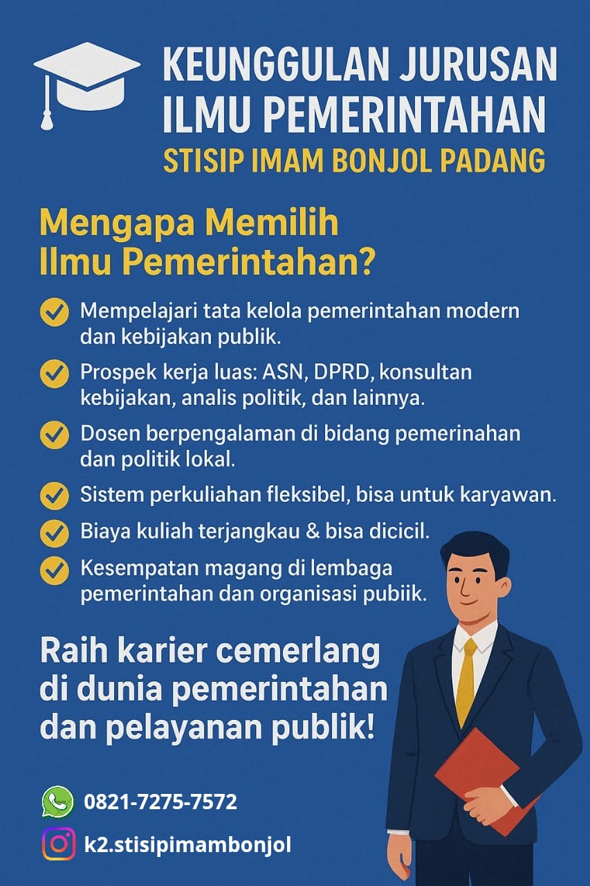 Jurusan Ilmu Pemerintahan, Meniti Karier Dengan Gemilang Di Intansi Pemerintahan