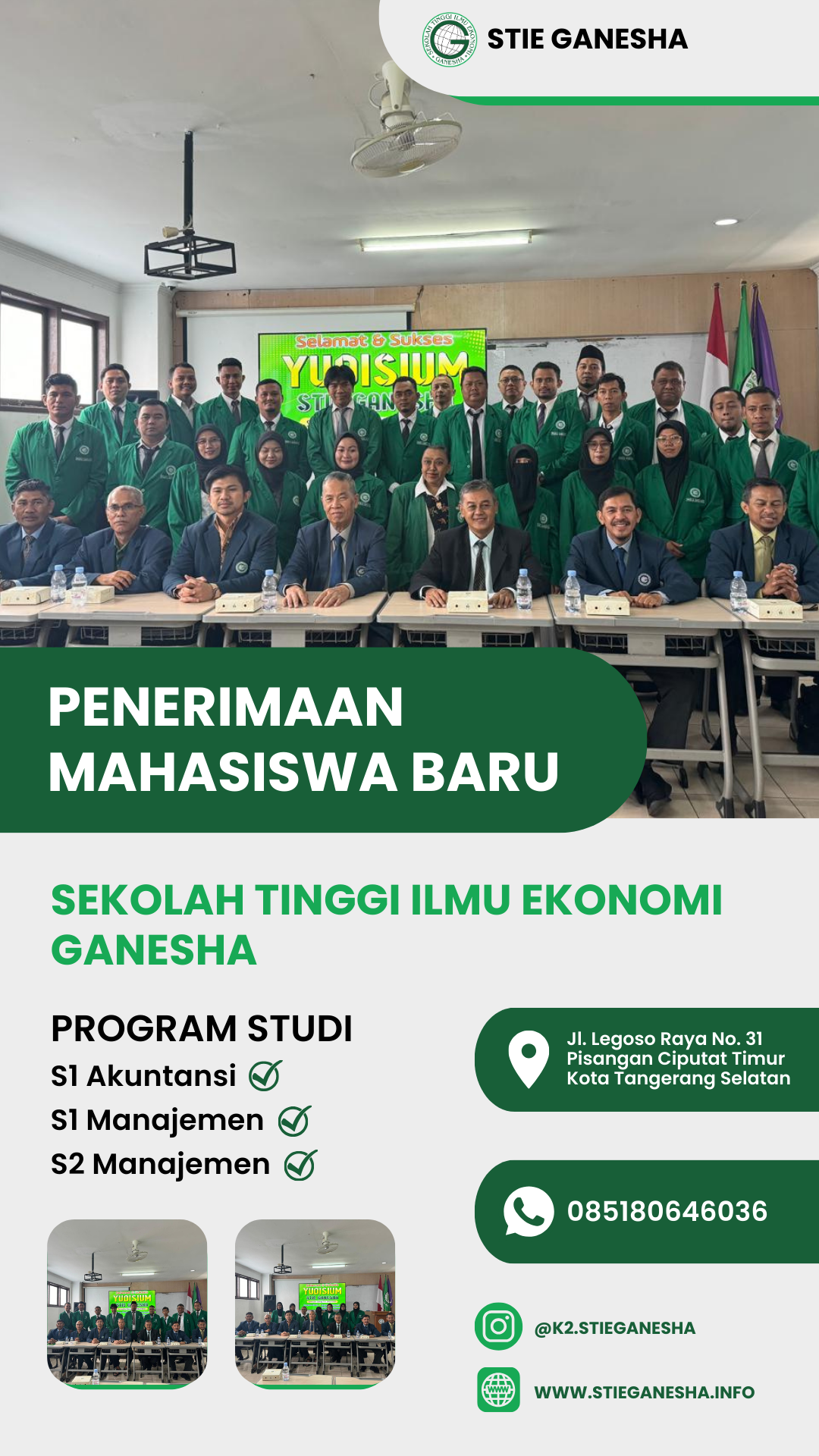 STIE Ganesha Menyediakan Fasilitas yang Lengkap