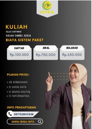 Biaya Terjangkau Kuliah Karyawan Kebidanan IBISA Purworejo