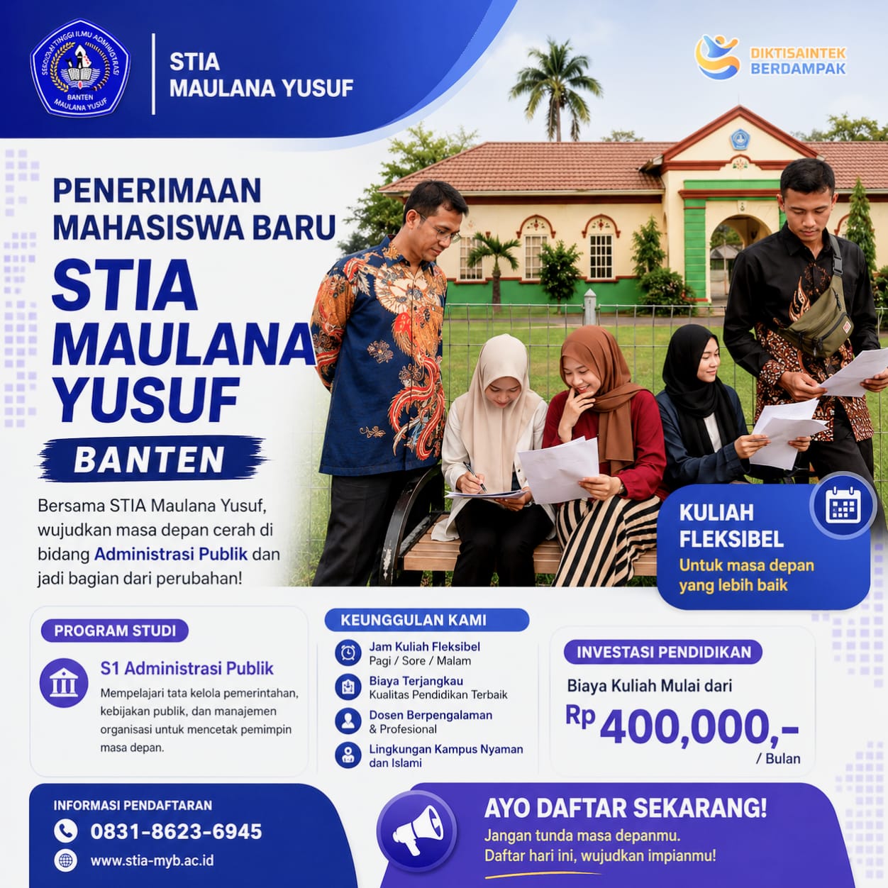 STIA MYB Kampus dengan Biaya Kuliah Terjangkau di Banten