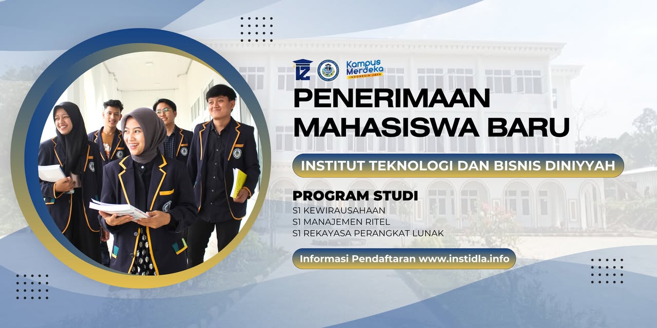 Penerimaan Mahasiswa Baru Kampus INSTIDLA Lampung