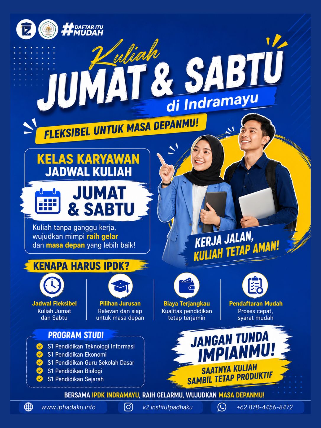 Kuliah Weekend di Indramayu Pilihan untuk Kamu yang Punya Kesibukan