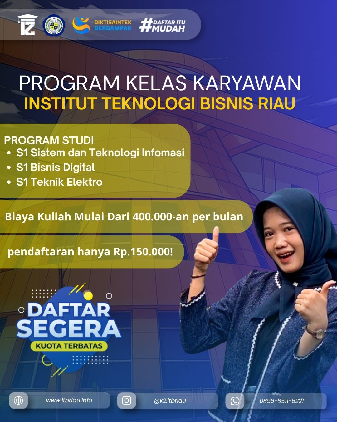 Kampus Institut Teknologi Bisnis Riau
