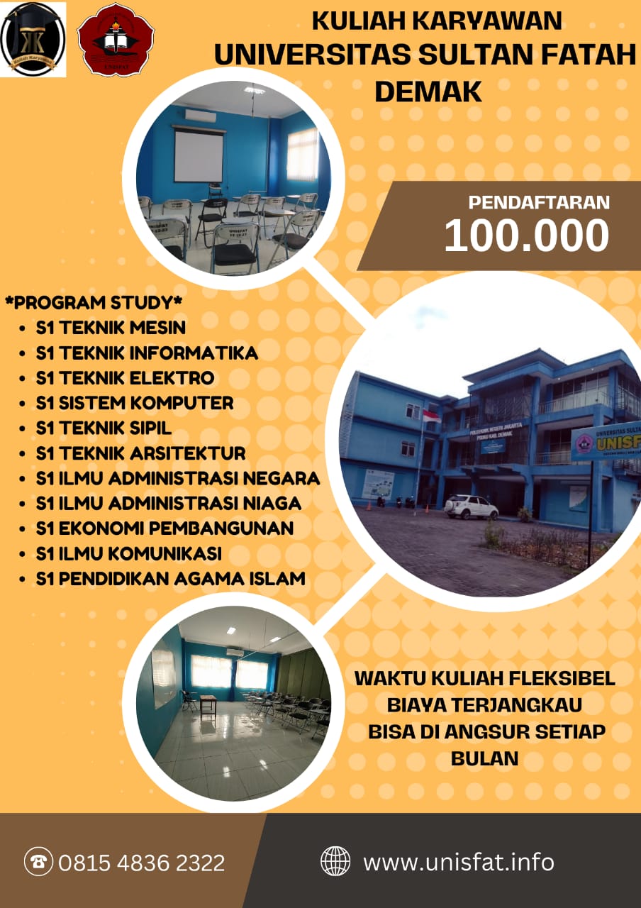 UNISFAT Demak Kuliah Karyawan 
