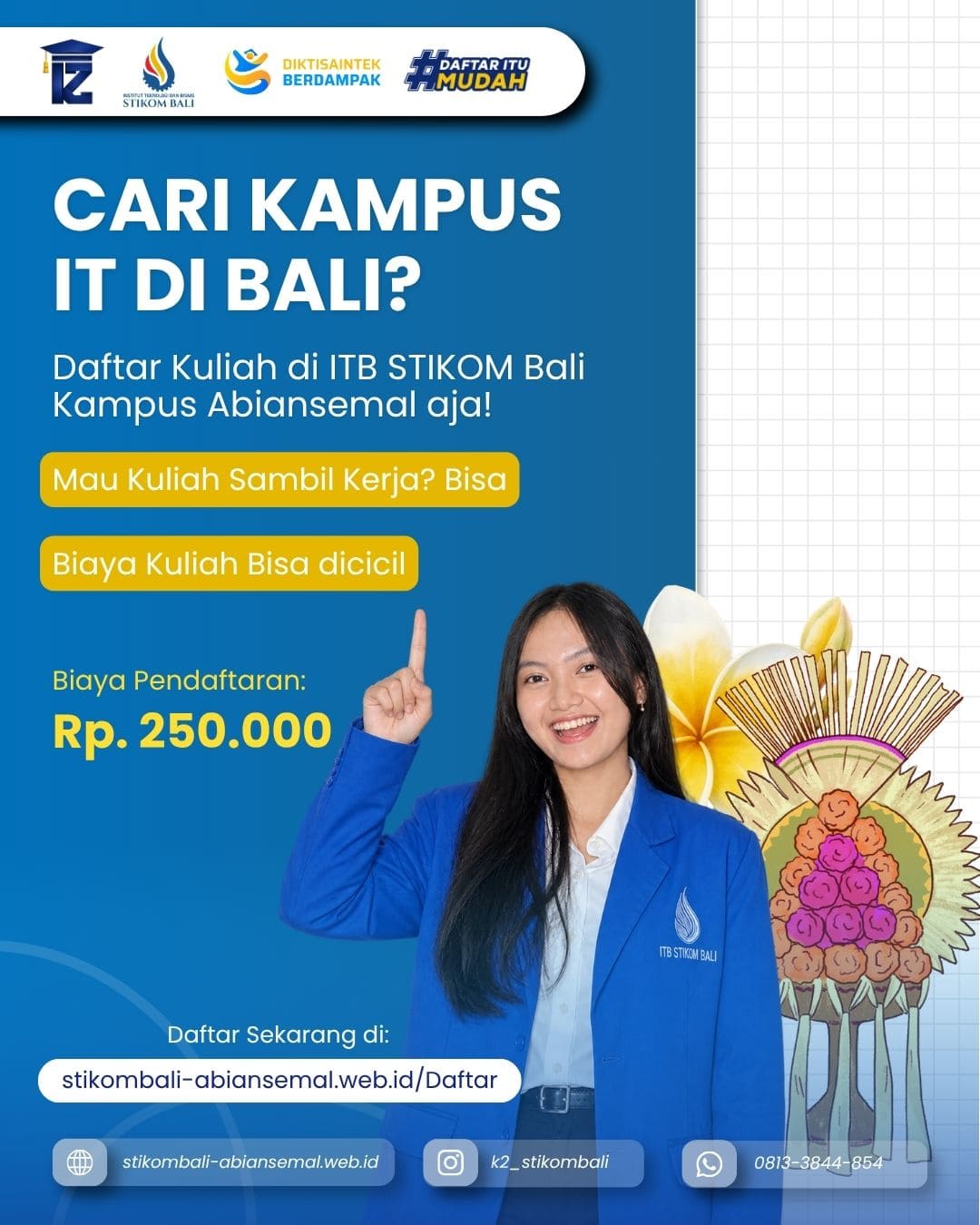Kuliah IT Kelas Karyawan di ITB STIKOM Bali