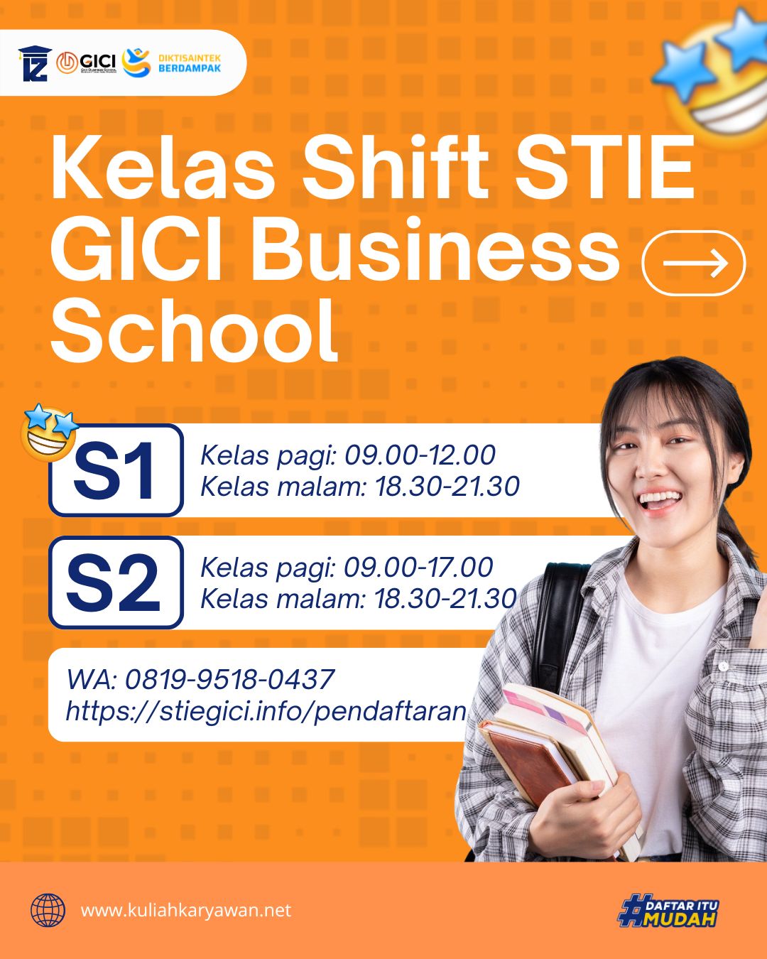 Kuliah Kelas Shift di Bekasi