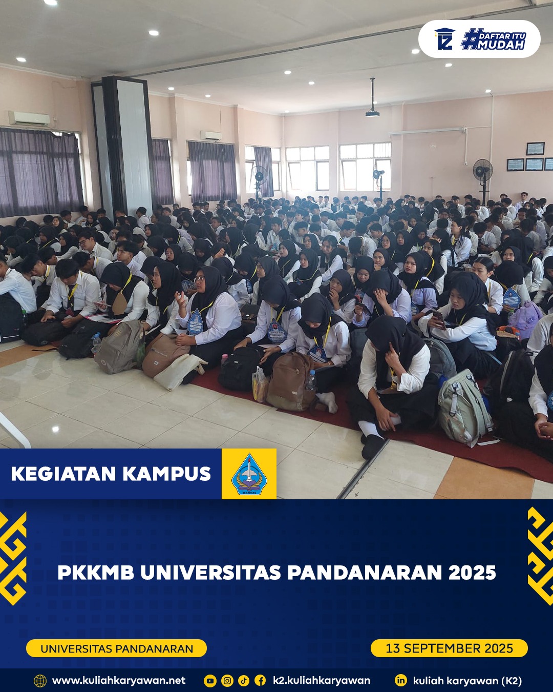 PKKMB UNIVERSITAS PANDANARAN 2025
