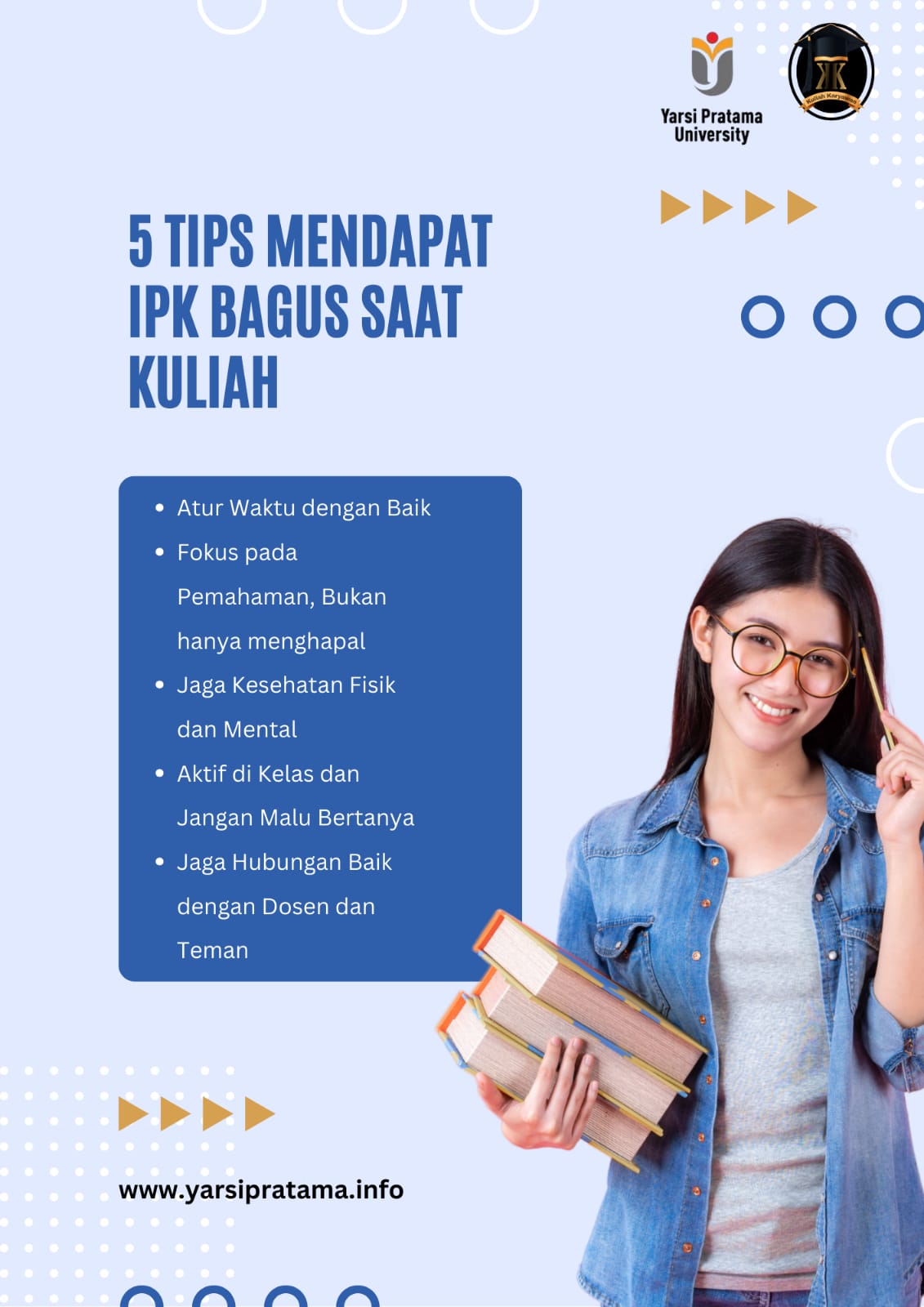 5 Tips Mendapat IPK Bagus saat Kuliah