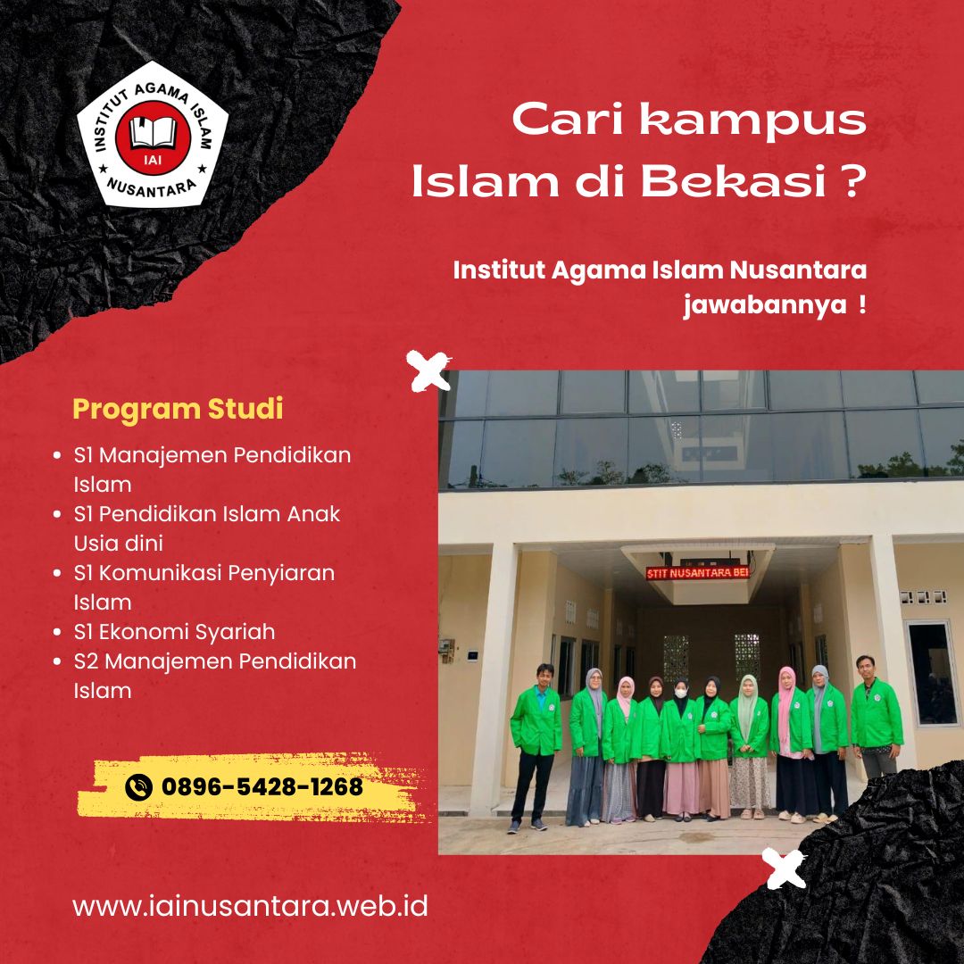 Kampus Islam di Bekasi IAI Nusantara
