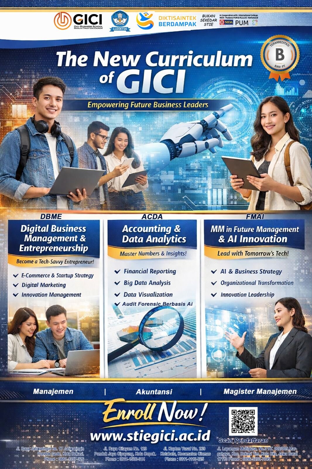 Kurikulum Terbaru STIE GICI Business School