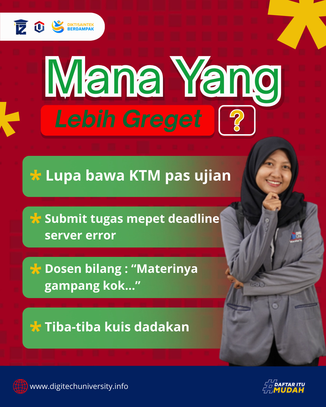 Mana yang Paling Greget Versi Mahasiswa