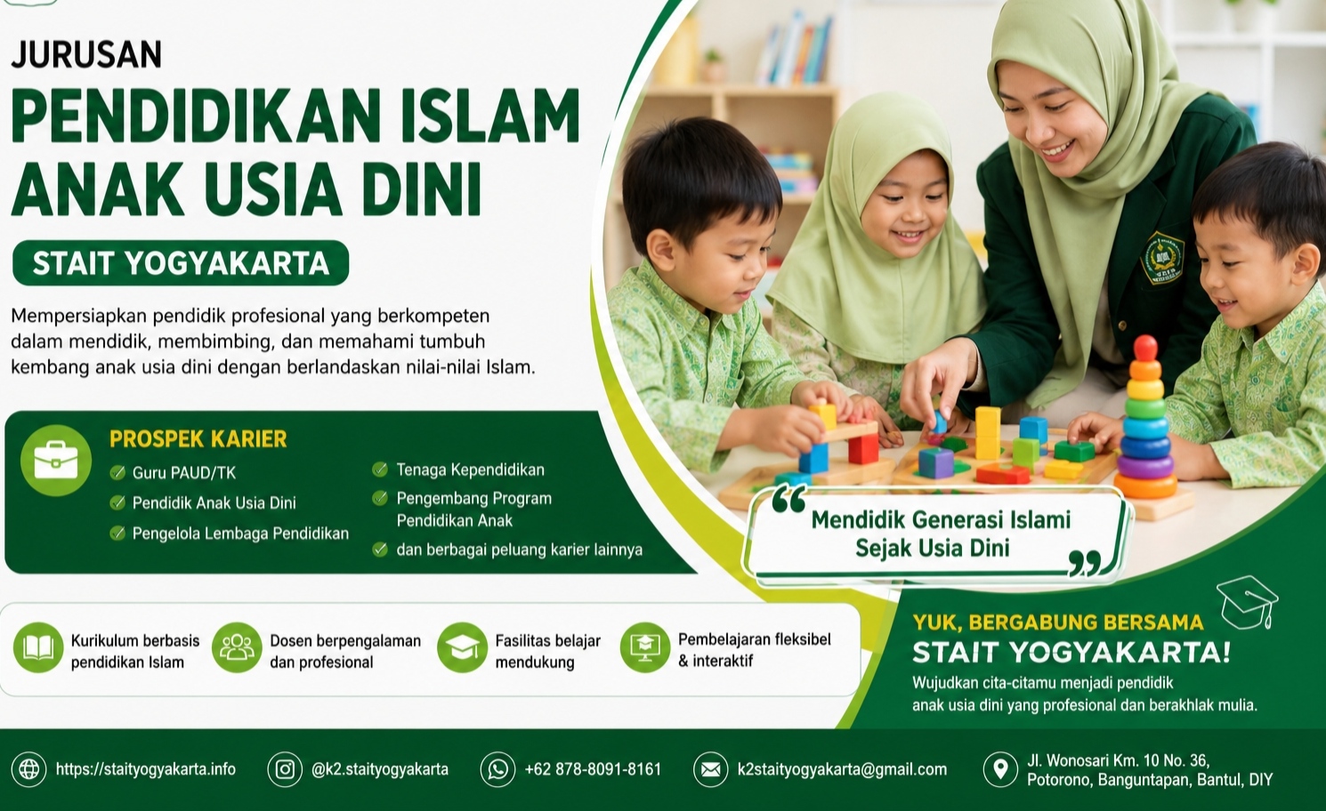 Jurusan PIAUD STAI Terpadu Yogyakarta