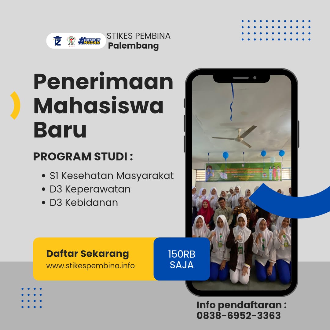 Biaya Kuliah STIKES PEMBINA Palembang Mulai 450 Ribuan per Bulan Ringan dan Terjangkau