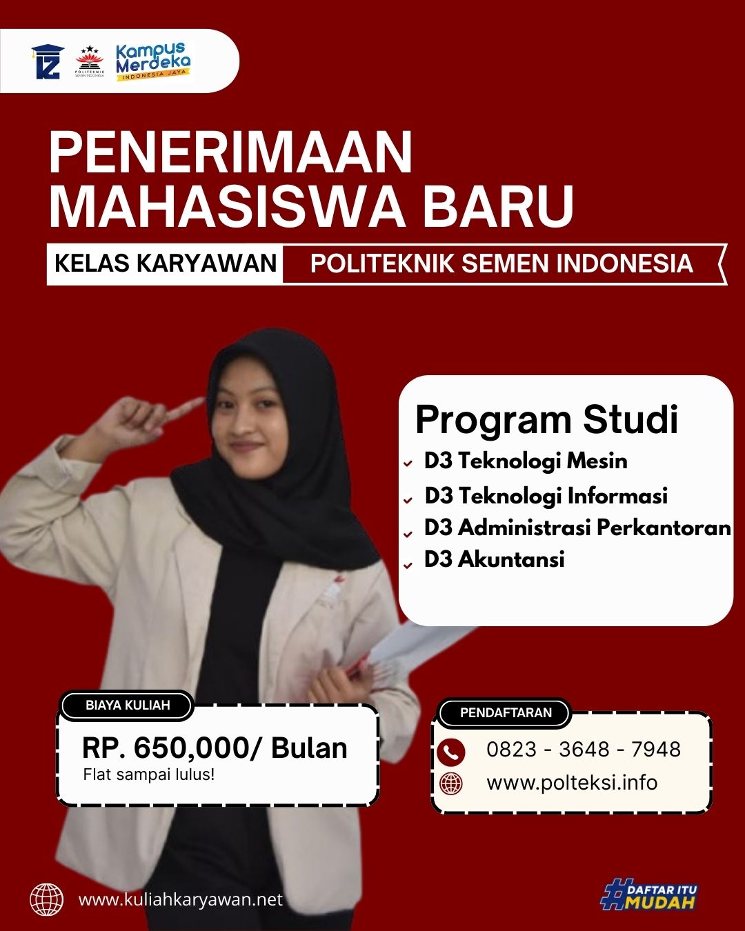 Naik Karier Lewat Prodi Terbaik Politeknik Semen Indonesia