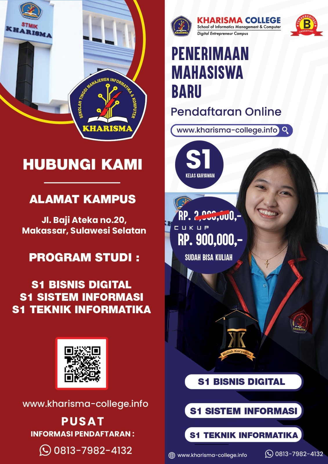 Kuliah Sambil Kerja di Makassar Jadi Lebih Mudah Bersama Kharisma College Makassar