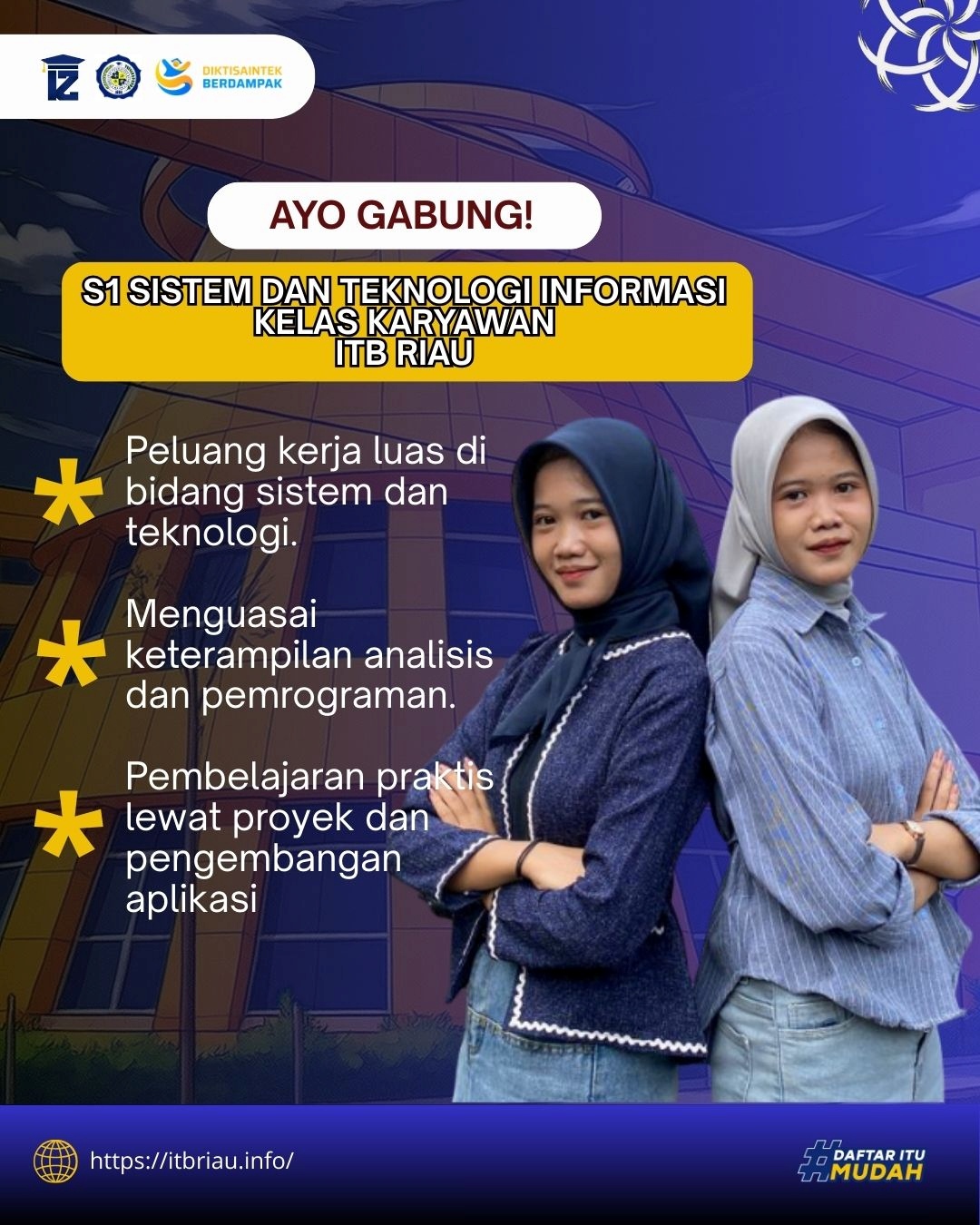 Semakin Melek Teknologi Modern Bersama Sistem dan Teknologi Informasi ITB RIAU