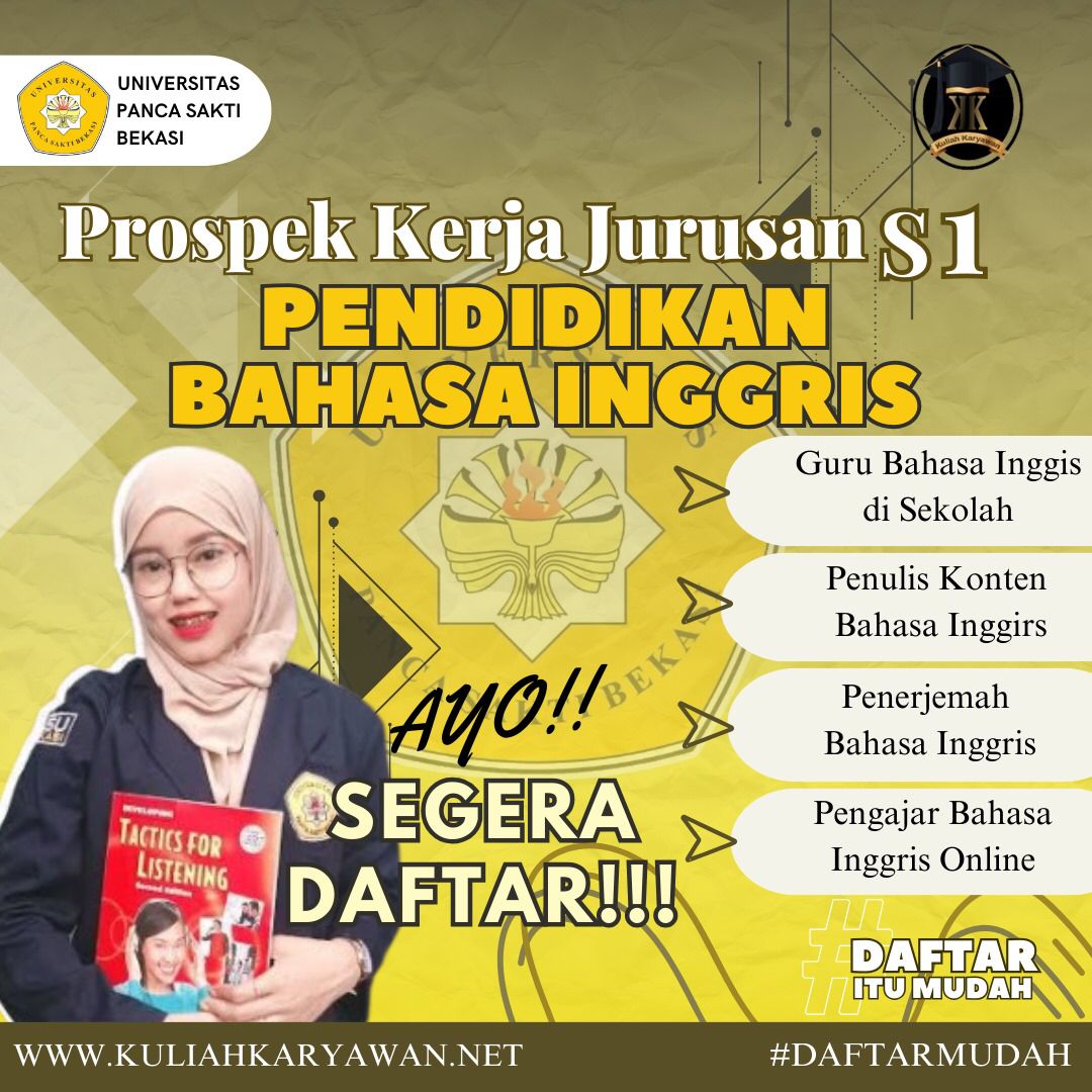 Prospek Kerja Lulusan Pendidikan Bahasa Inggris Universitas Panca Sakti