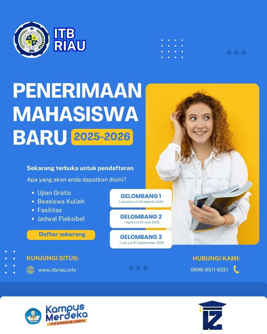 Karyawan Pun Bisa Kuliah di ITB Riau