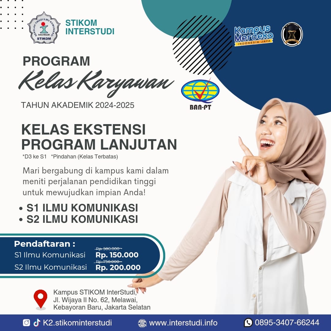 Program Lanjutan Kelas Ekstensi STIKOM InterStudi