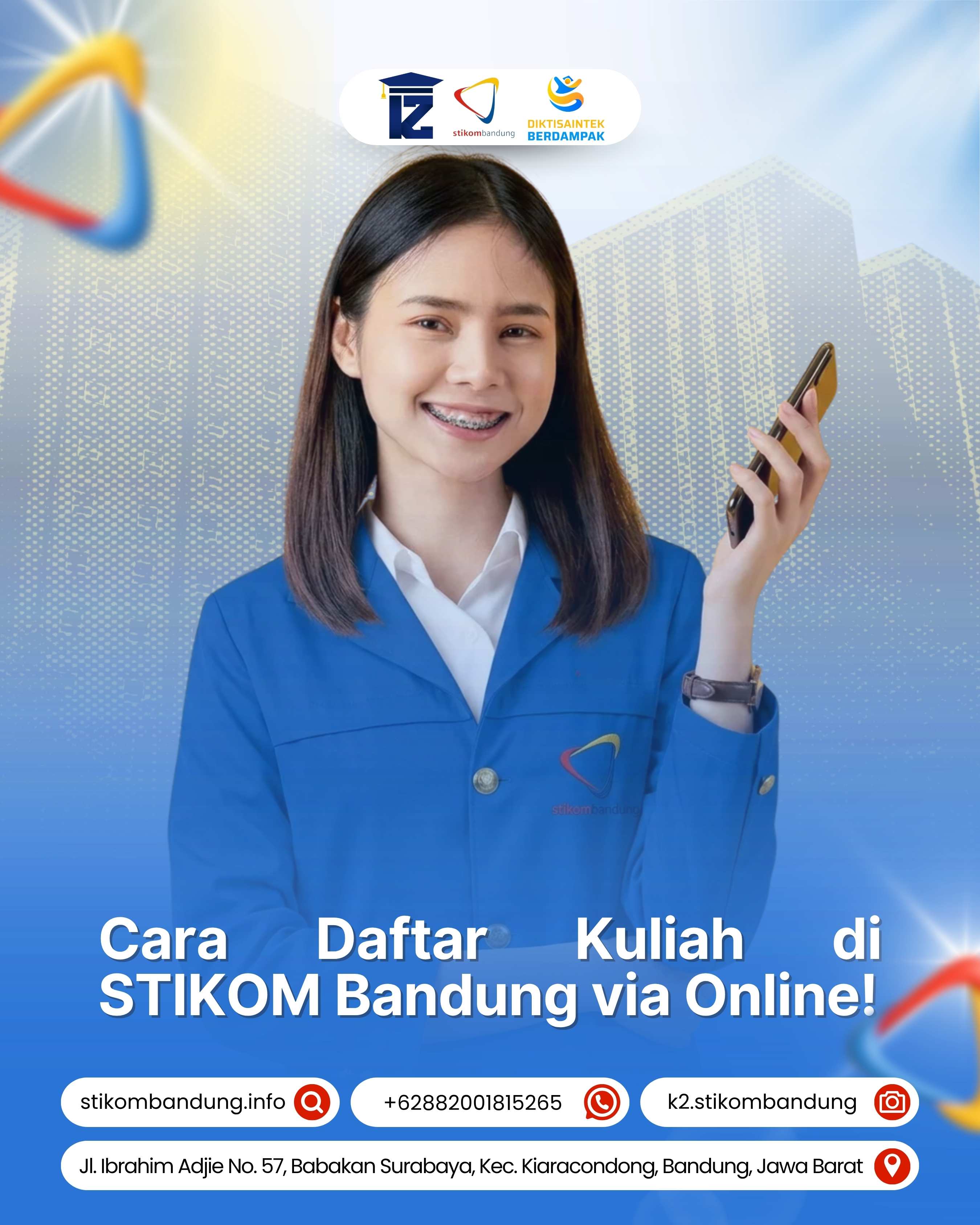 Cara Daftar Kuliah Di STIKOM Bandung Via Online